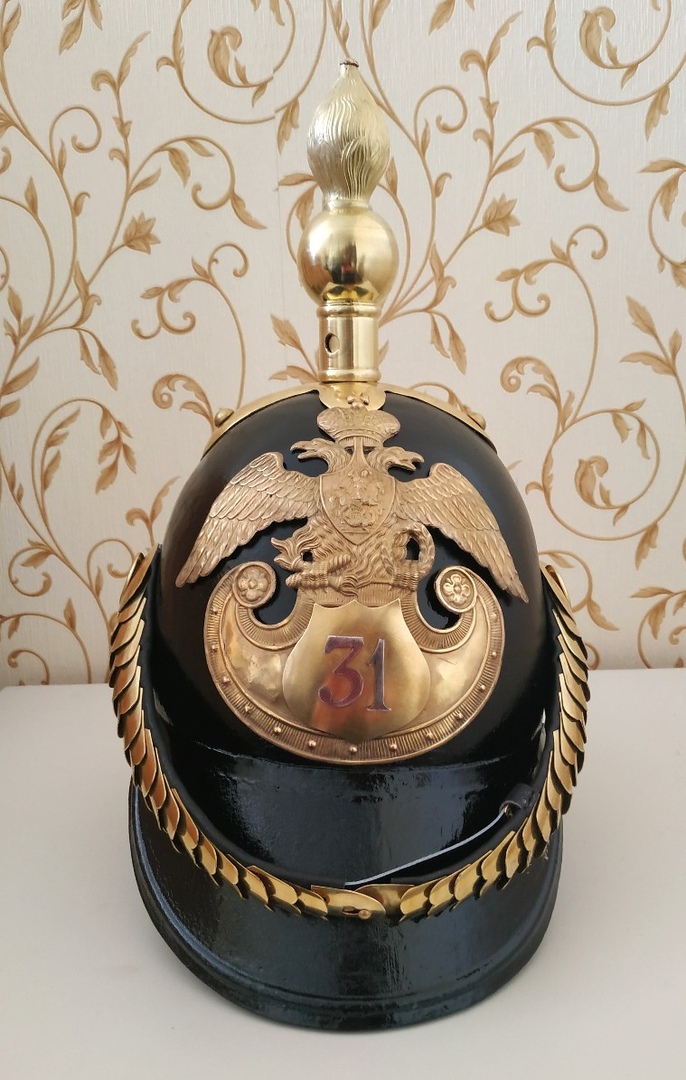 Русская каска обр. 1849 г.