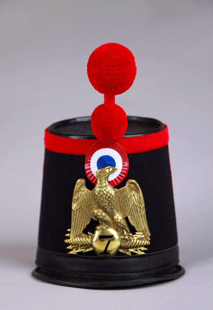 Французский кивер.обр. 1845 г